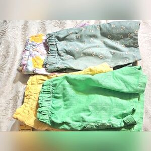 Set of 4 girls 10/12 shorts 3 Cat and Jack and 1 Wonder nation